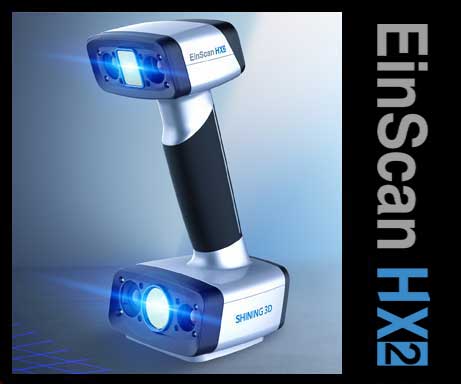 EinScan_HX2 สแกน3d Scan3d 3dscanner รับสแกน3d