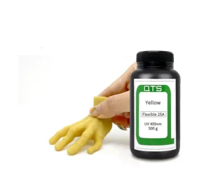 Flex 25A มีคุณสมบัติคล้ายซิลิโคน เหมาะสำหรับวัตถุอ่อนที่ต้องดัด ยืด อัดซ้ำๆ ฯลฯ และจะไม่ฉีกขาด- ความแข็งของชายฝั่งสูงถึง 25A ซึ่งเป็นเรซินที่อ่อนที่สุดในโลก! ถึง 340%